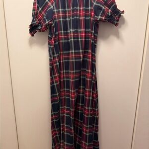 Hill House Caroline Nap Dress - tartan
